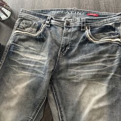 Mens Platini Jeans Western Style