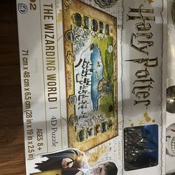 Harry Pitter Wizarding World 4D Puzzle