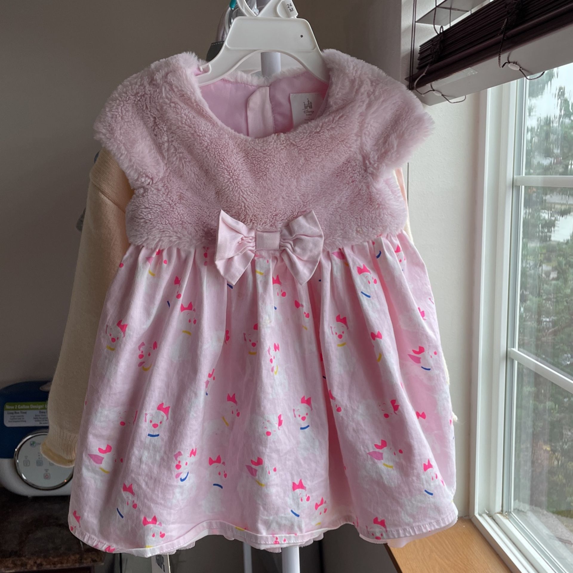 Disney fur dress(12-18months)