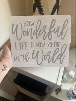Free Nursery sign