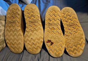 Red wings boots