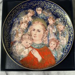 The Edna Hibel Collector Plate 