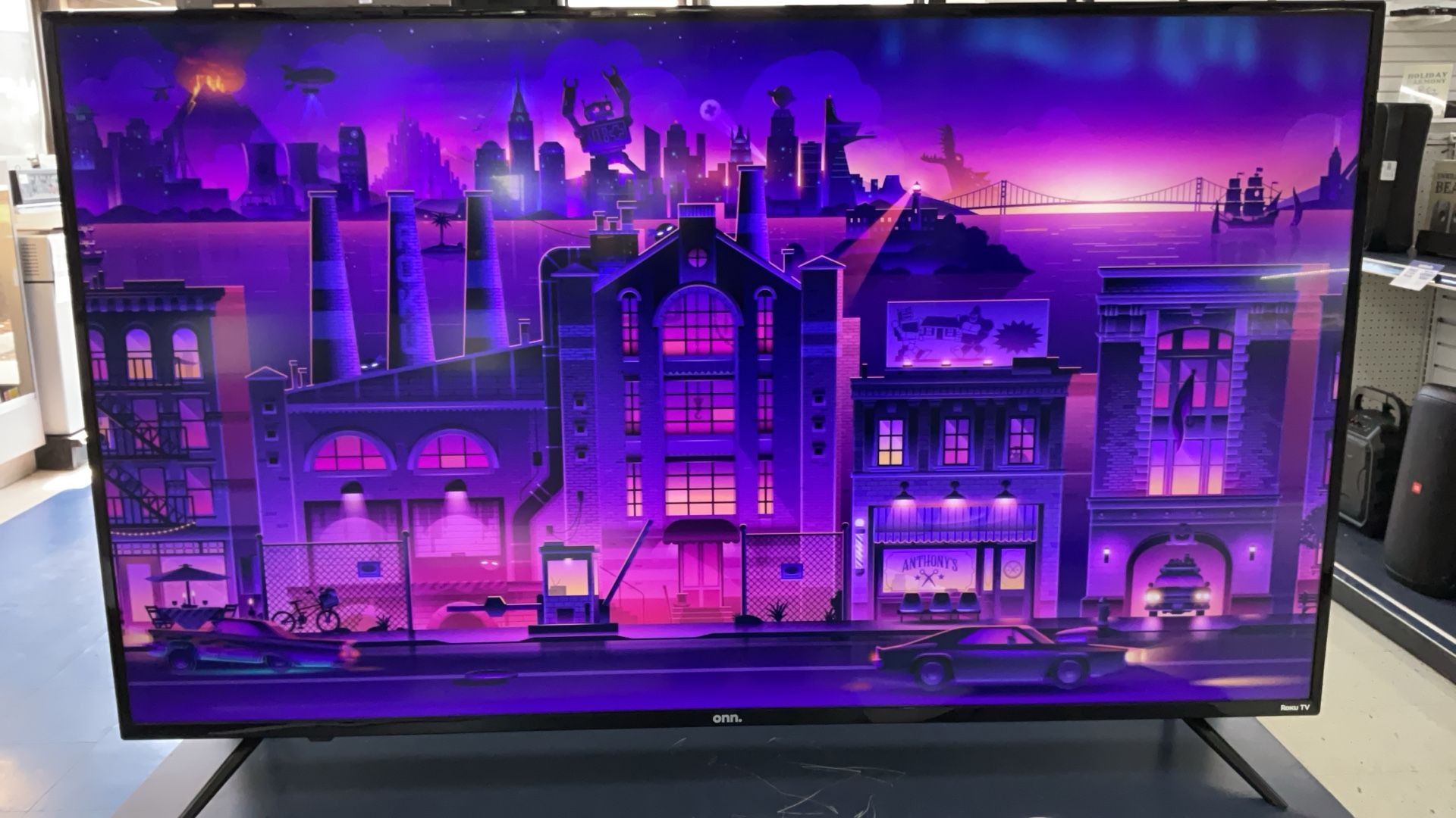 55 Inch 4k Onn Roku Smart Tv