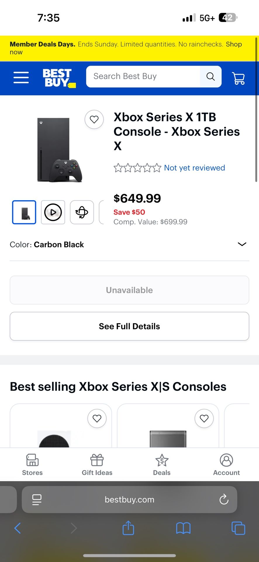 Xbox Series X 1TB Console - Xbox Series X