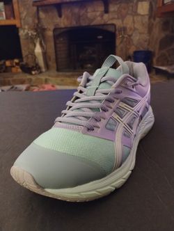 (Size 10) Women's, Like New, ASICS x Kiko FN2-S GEL-CONTEND 5 1202A128 MINT TINT VAPOR