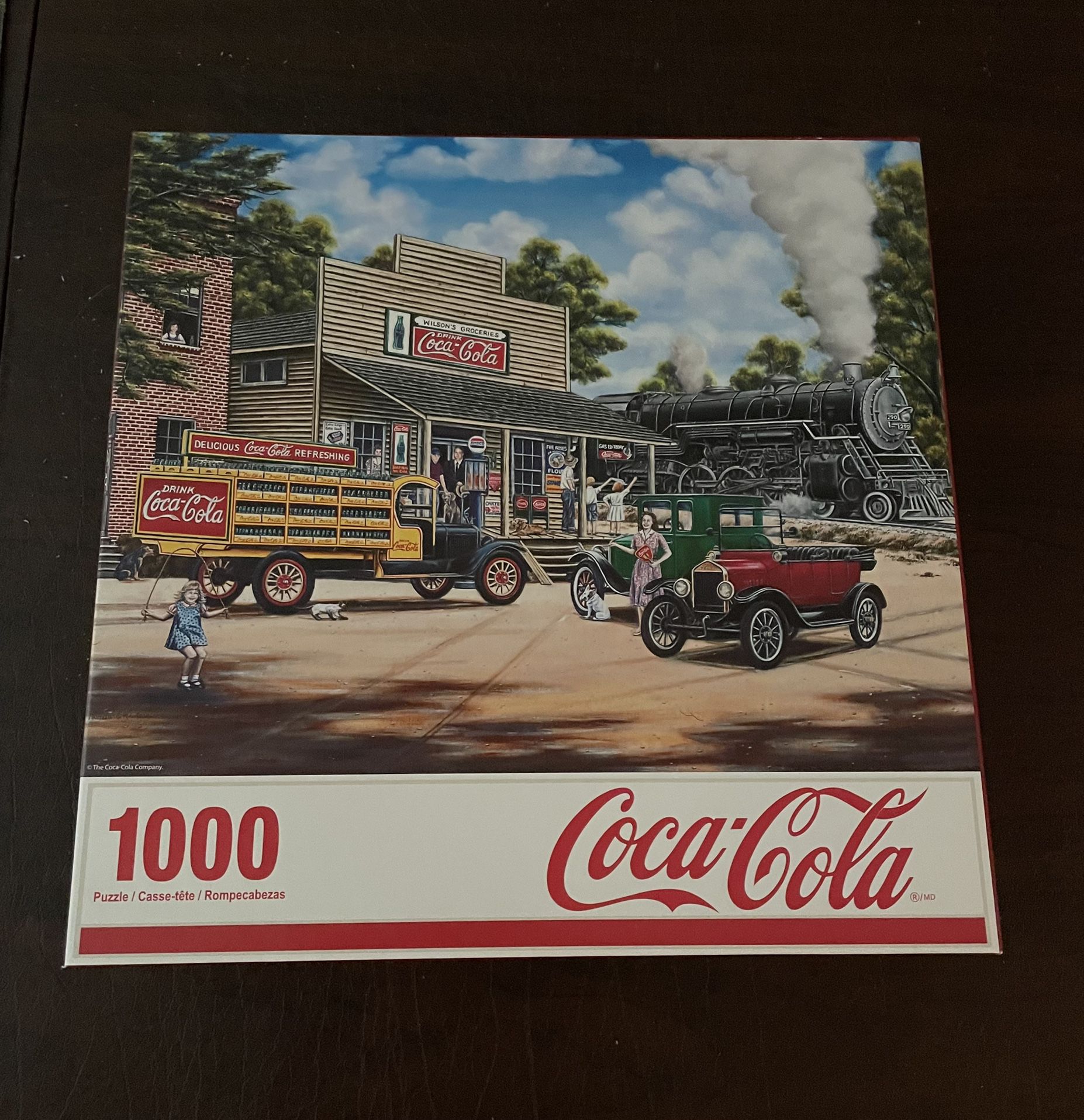 1000 Pieces Coca Cola Puzzle - 100% Complete