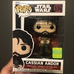 Cassian Andor Funko Pop (Summer Convention Limited Edition) 