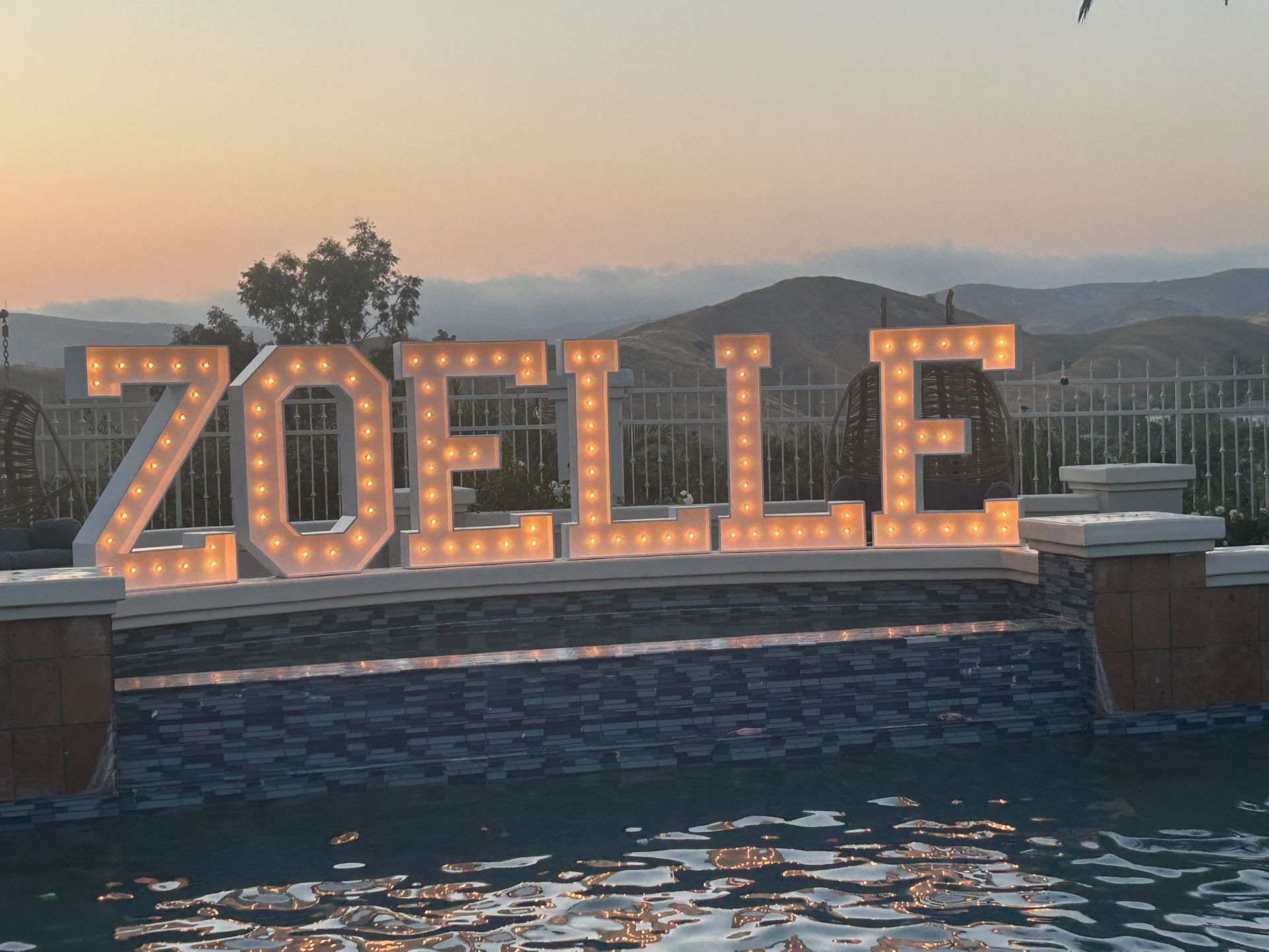 Marquee Letters And Numbers