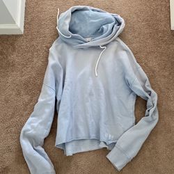 Baby blue hoodie 