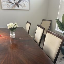 Table and 8 chair set