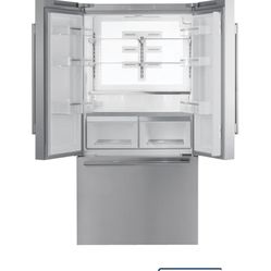 Thermador Masterpiece 36” Wide 20.8 Cu. Ft. French Door Refrigerator with Home Connect™ Stainless Steel