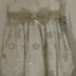 Bonnie Jean Brand -Girls Size 5 Wedding/Formal Dress 