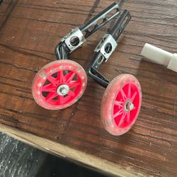 Pink Training Wheels