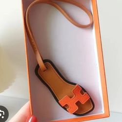 Charm Orange Sandal Great Fir Handbag 