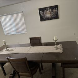 Dining Table With 5 Chairs 