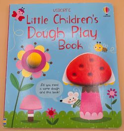 Usborne Little Children's Dough Play Book Board Book Kids Craft