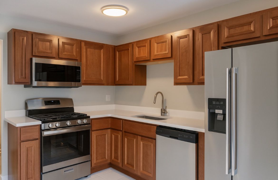 Princeton Cherry Cider Cabinets Full Set