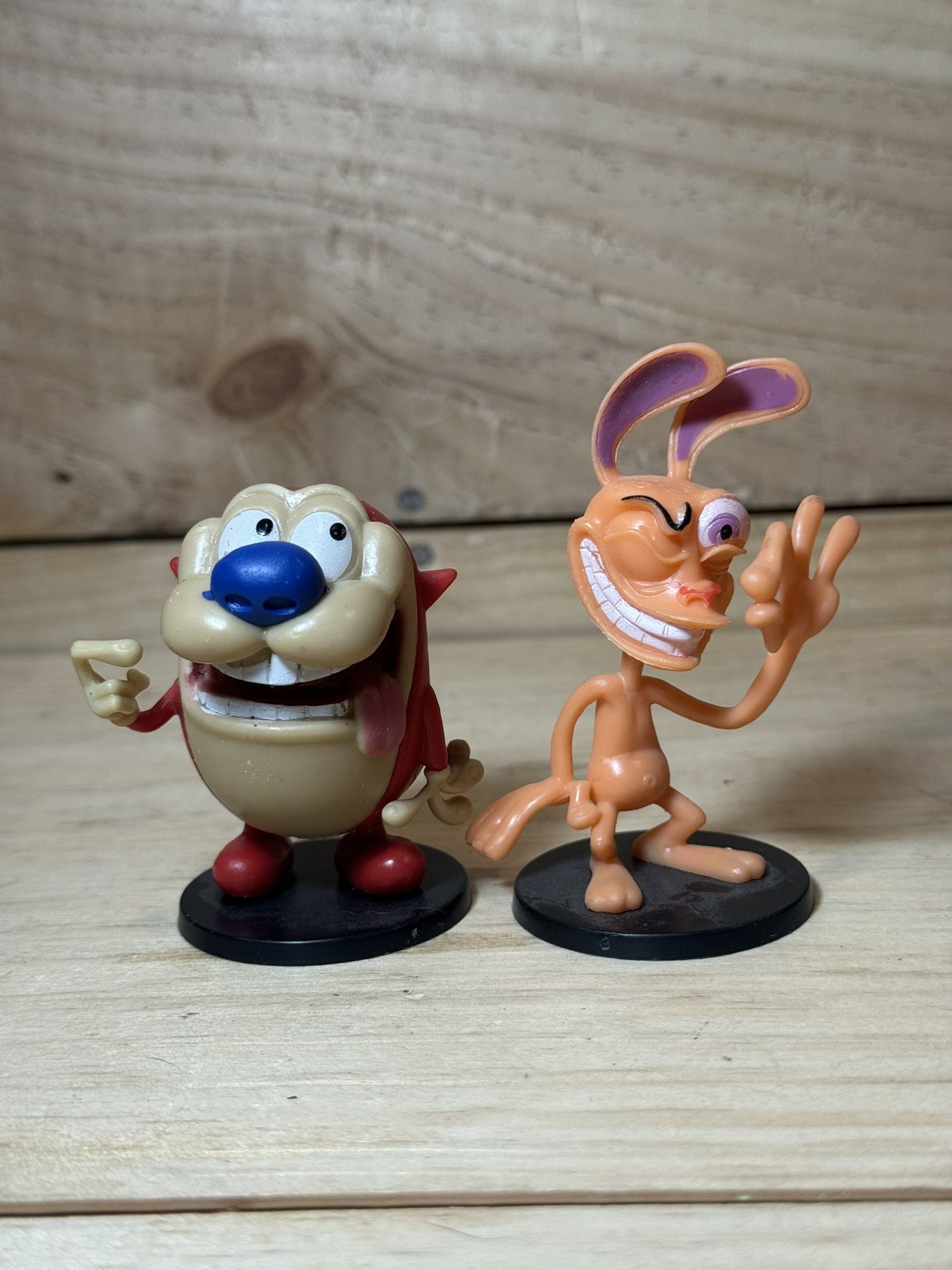 Ren and Stimpy figures #scrappy
