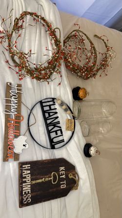 Fall & Halloween Home Decor Bundle