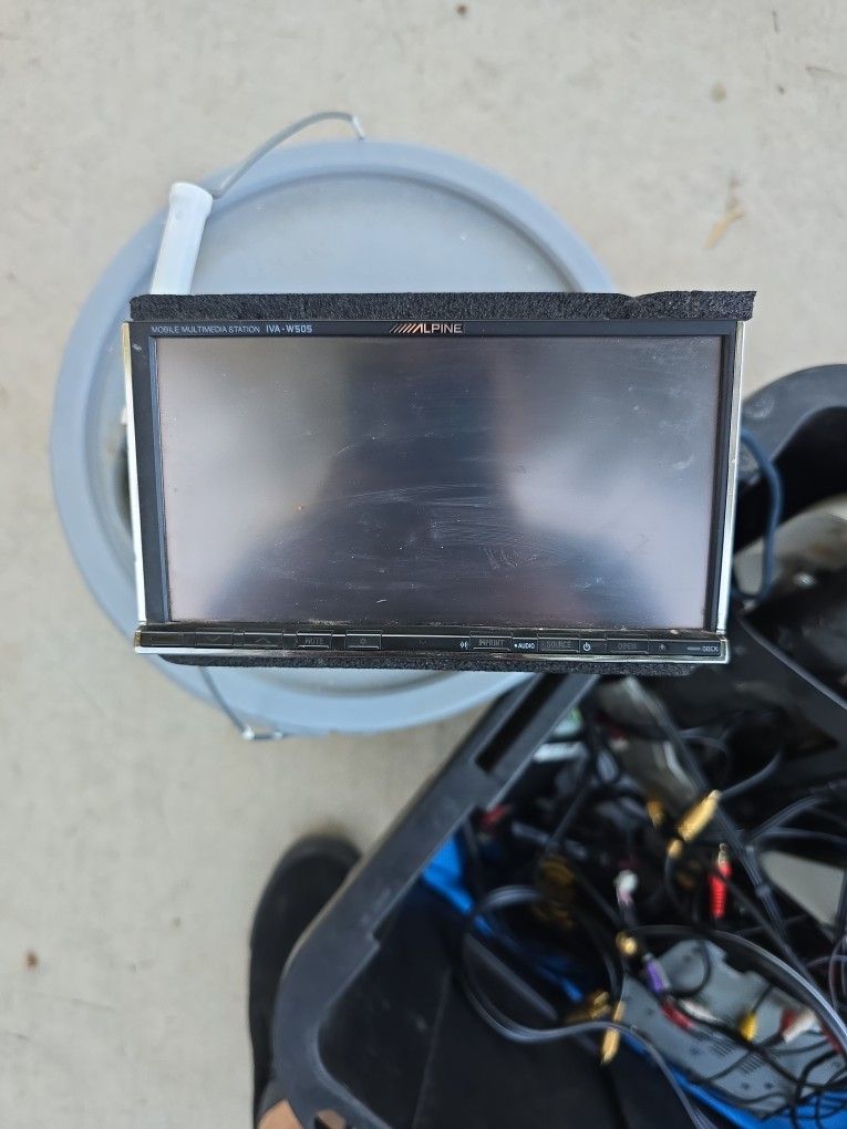 Alpine Cd DVD Deck.