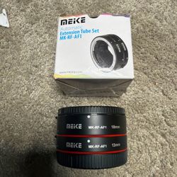Meike MK-RF-AF1 Canon RF Auto Focus Macro Extension Tube Set 13mm 18mm