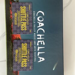 Coachella Weekend 1 Shuttle Pass x2