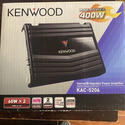 Kenwood Amplifier NEW