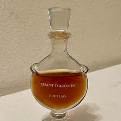 "Chant D’Aròmes" by Guerlain. France, 1960s. Crystal.