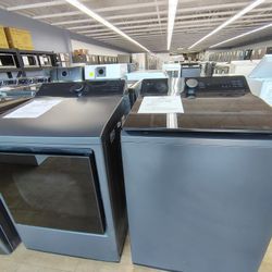 MLK  Day Special! Discounted Appliances! 5.5 Cu.Ft Washer & 7.3 Cu. Ft Gas Dryer Set 