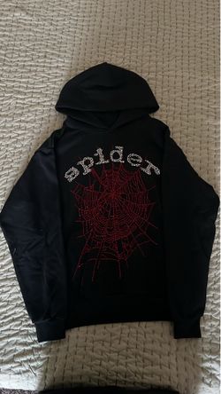 Rhinestone Spider Hoodie