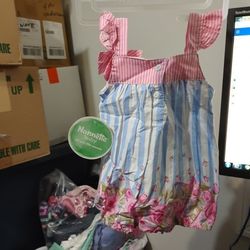 New Summer Dress Onesis Type Size 0-3 Months