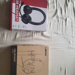 New! USB Headsets 