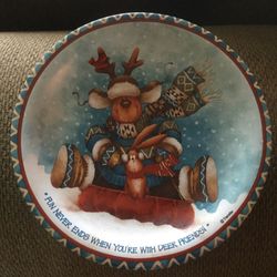 Christmas plate