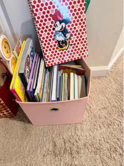 Box of early learning books - kindergarten to 2nd grade level
