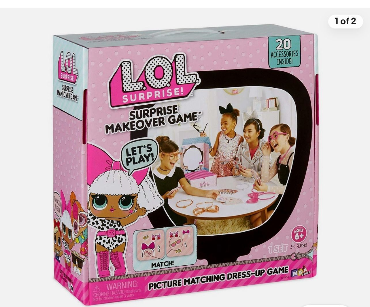 L.O.L Surprise MAKEOVER GAME - Picture Matching Dress Up Game LOL Doll - NEW