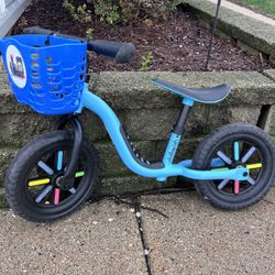 Chillafish Balance Bike with Basket (Detachable)