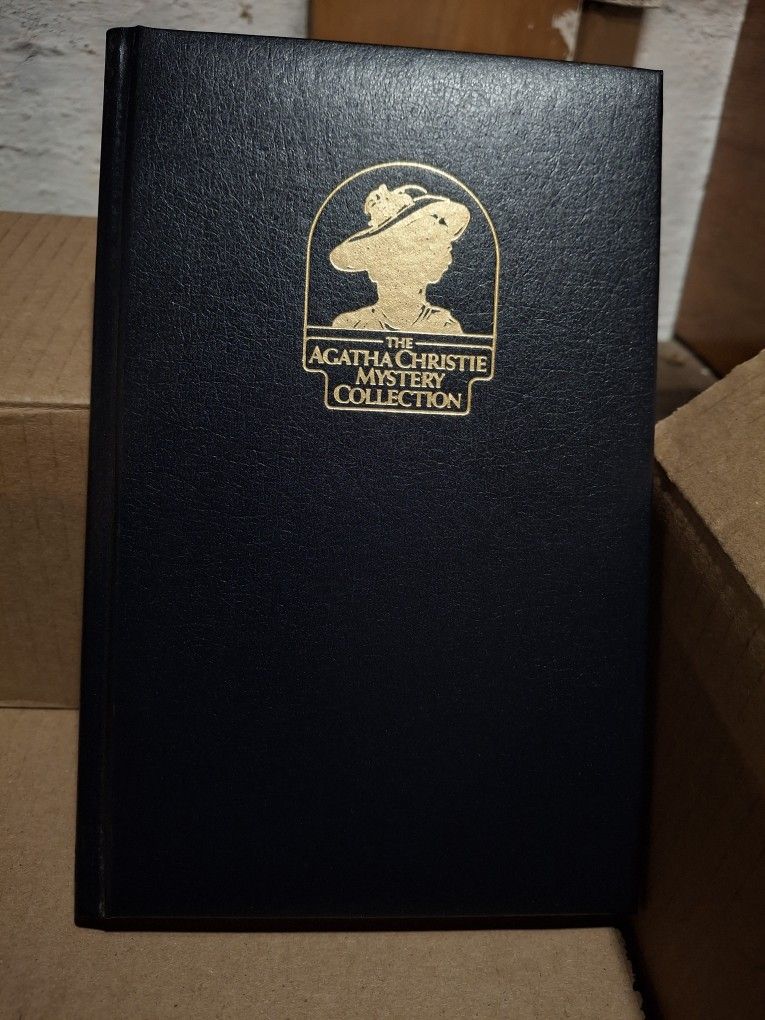 Agatha Christie Mystery Novels Leatherette