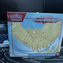 Pokemon paradox rift elite trainer box
