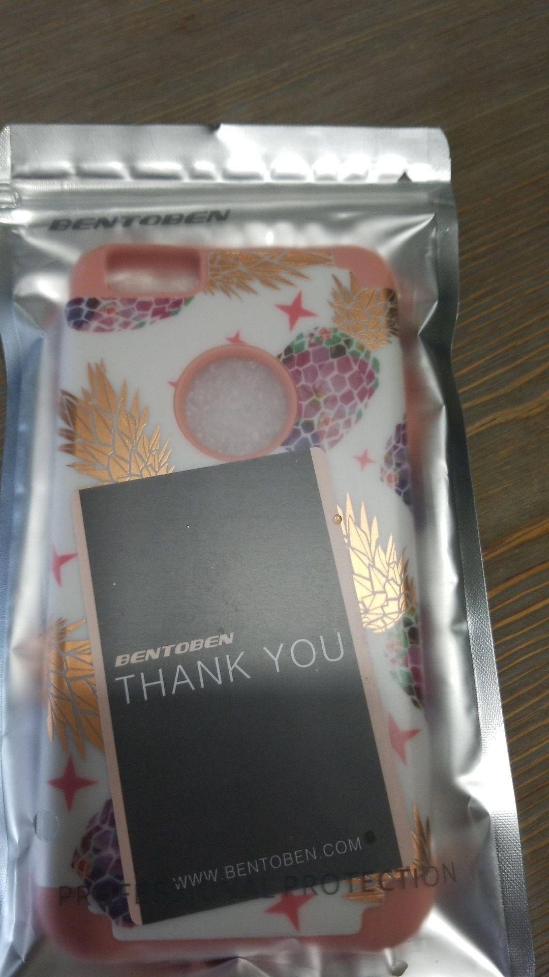 Rose gold iPhone 6 plus case