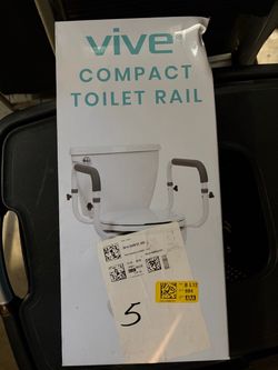 Adjustable Toilet Seat Rail