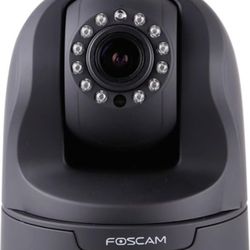Foscam FI9826W (Black) 1.3 Megapixel (1280x960p) 3x Optical Zoom H.264 Pan/Tilt Wireless IP Camera