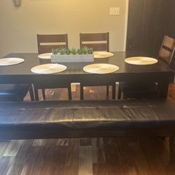 Dining Table And Buffet Table 