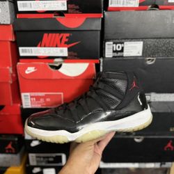 Jordan 72-10 11s size 10 USED But Clean