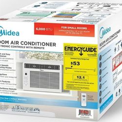 New & Sealed AC units!!! Midea Window 5,000-6,000 BTU Air Conditioner