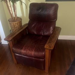 Leather Recliner Chair