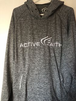 Active faith hooded sweatshirt