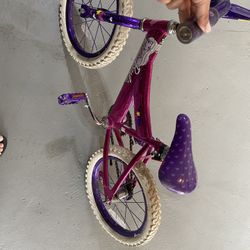 Girls Barbie Bike