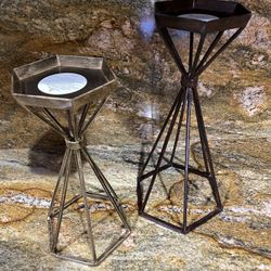 Metal Candle Holders