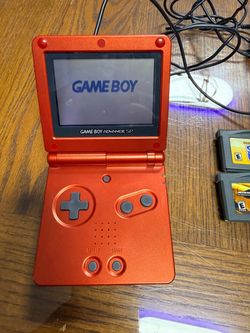 Nintendo Game Boy Advance SP Red