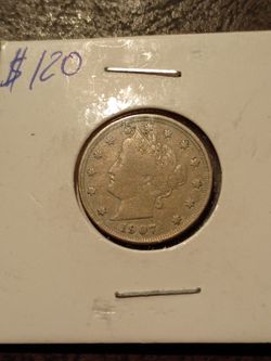 1907 v nickel